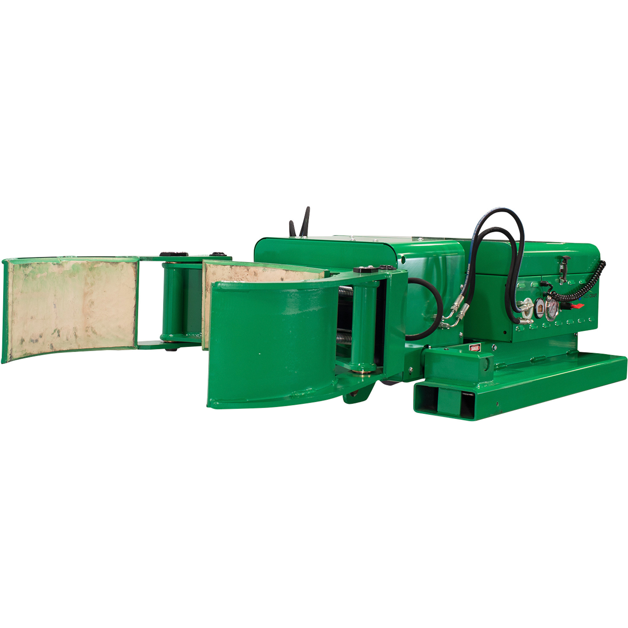 Valley Craft Drum Clamp Tilt & Rotate Powered Forklift Attachment